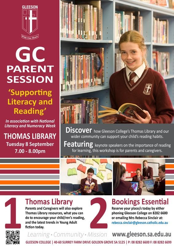 GC Parent Session: 'Supporting Literacy and Reading' GC Parent Session: 'Supporting Literacy and Reading'